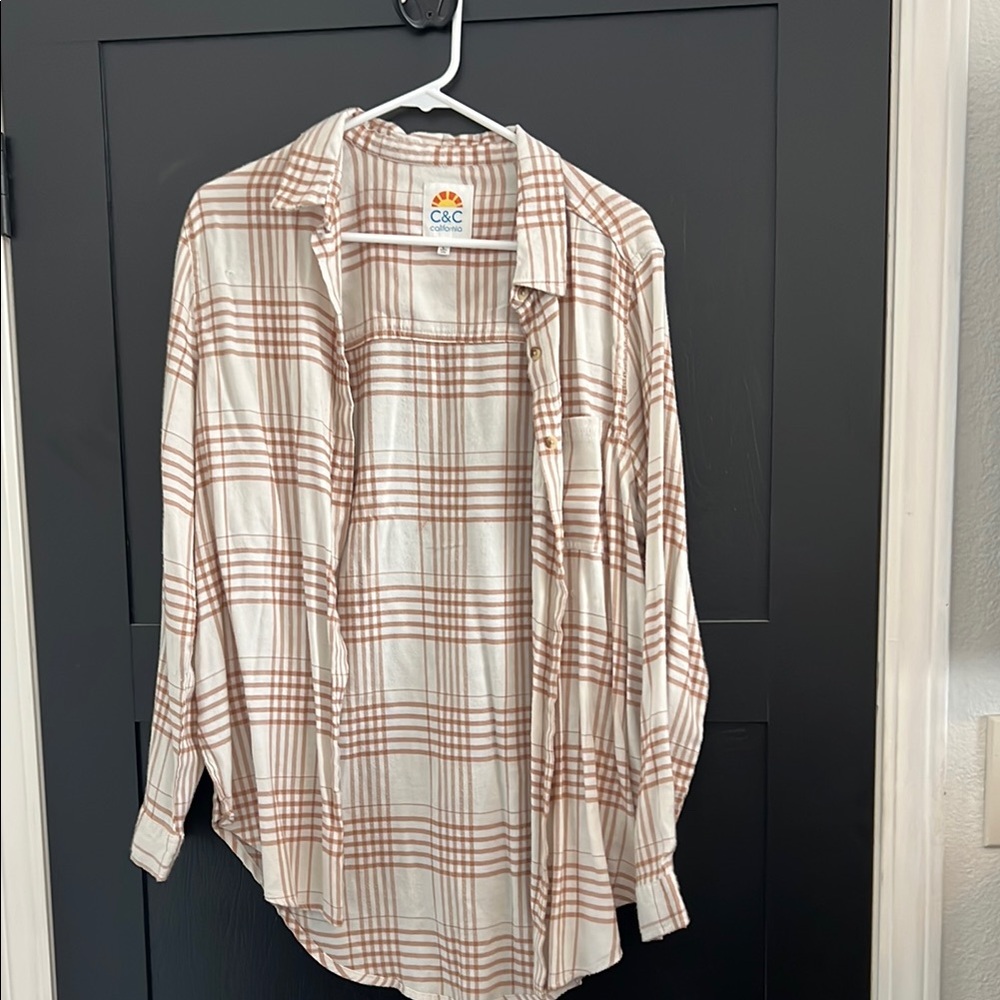 C&C California Plaid Button-Up Shirt